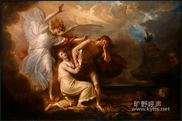 BENJAMIN-WEST-THE-EXPULSION-OF-ADAM-AND-EVE-FROM-PARADISE.JP